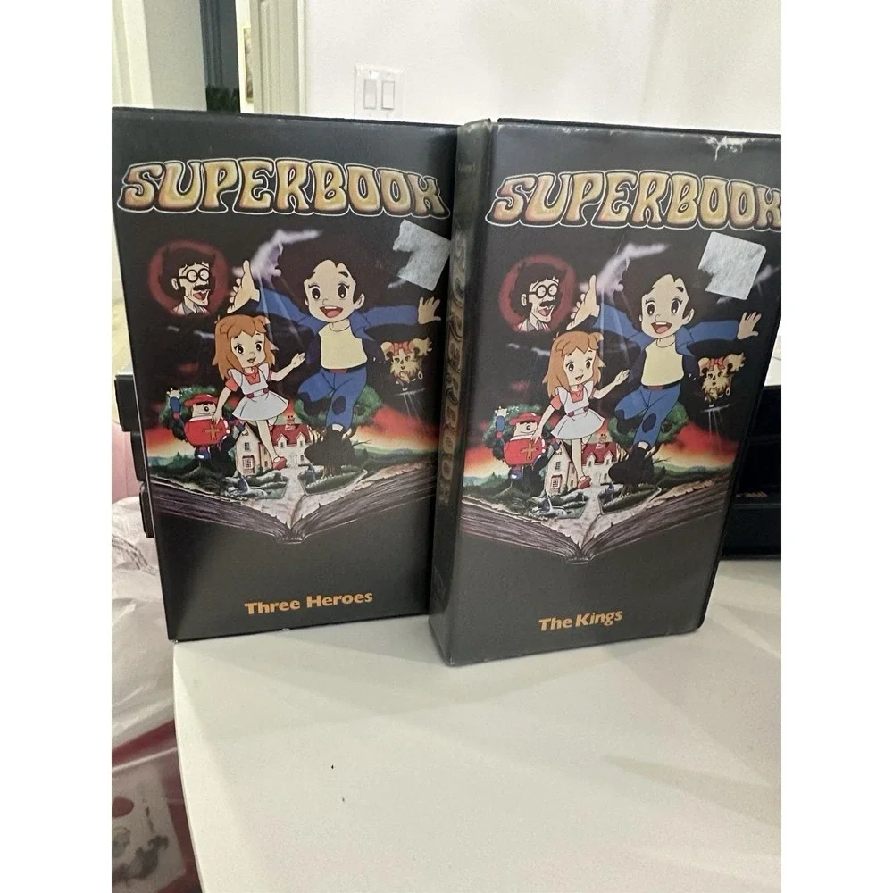 Superbook Video Bible Vol. 1-7 and 9 VHS